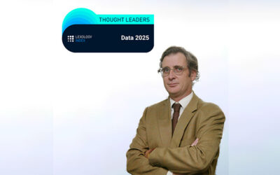 Jaime Medeiros reconocido por la Lexology Index Thought Leaders Data 2025 en Information Technology