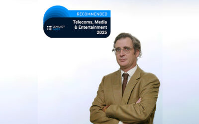 Jaime Medeiros recomendado por la Lexology Index Telecoms, Media & Entertainment