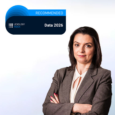 Mónica Oliveira Costa reconhecida pela Lexology Index Data 2026 como Recommended em Data Security