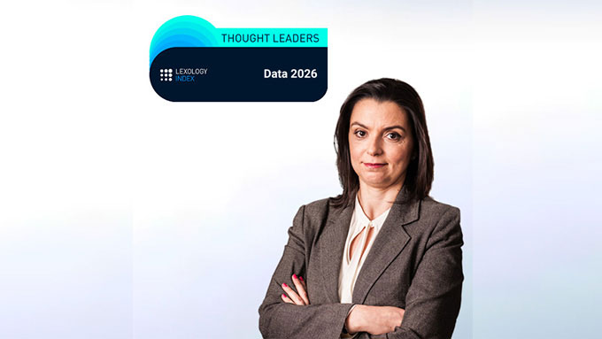 Mónica Oliveira Costa reconhecida pela Lexology Index Data 2026 como Thought Leader em Information Technology